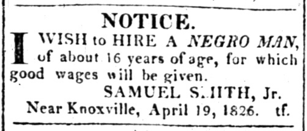 The Knoxville Enquirer, May 3, 1826