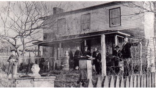 The famous Decker front yard photograph c 1900. Seen in the Tennessee Conservationist. illus16.